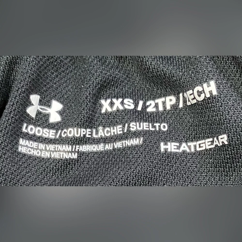 Under Armour Play Up‎ 3.0 Women’s Size XXS 100% Poly Black Athletic Shorts